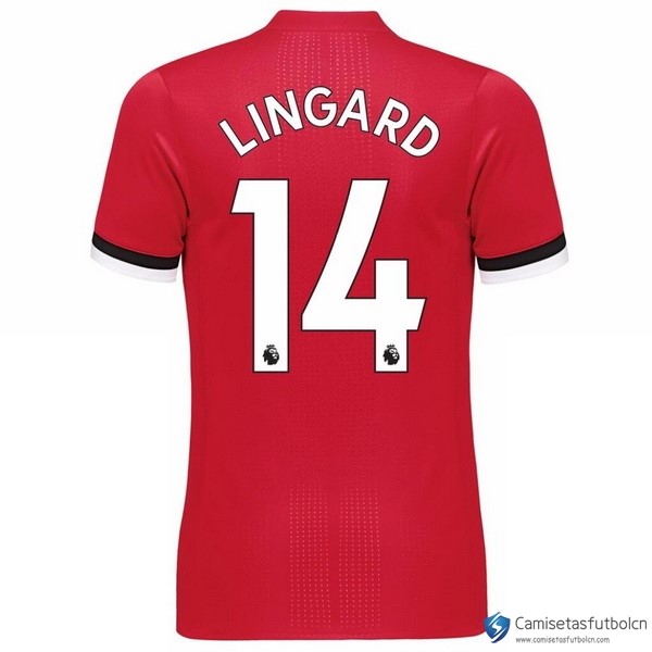 Camiseta Manchester United Primera equipo Lingard 2017-18